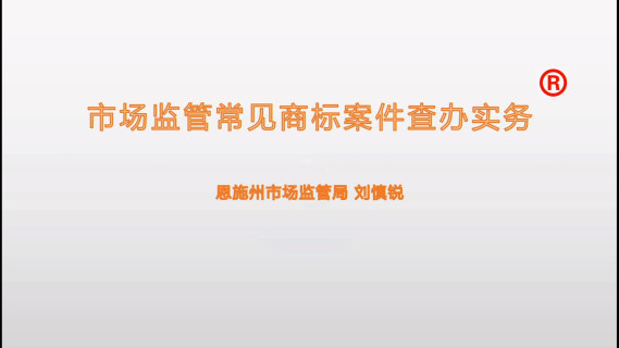 商标侵权与案件查办实务