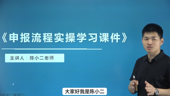 申报流程实操